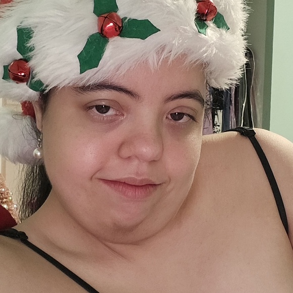 Festive Holiday Santa Hat with Holly Accents